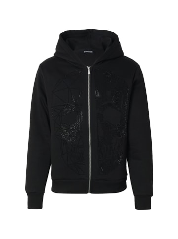 2Y Premium Sweat & Fleece - Hoodies Zipthrough in black