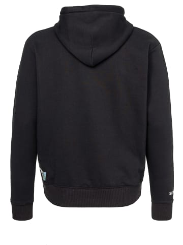 smiler. Kapuzensweatshirt Happy. in SCHWARZ