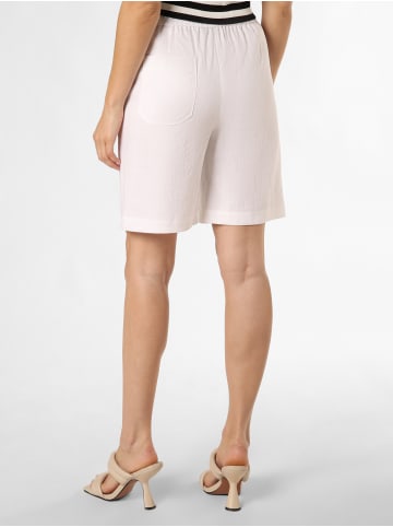 MARC CAIN SPORTS  Shorts mit Leinen-Anteil in weiß