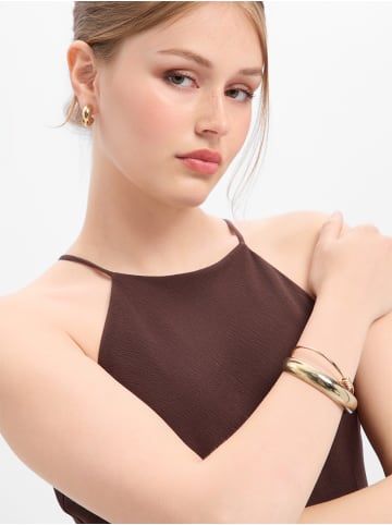 Marie Lund Kleid in schoko - 0001