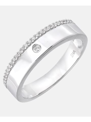 Diamant L'éternel Eternity-Ring aus 375 Weißgold mit 0.05 Karat Diamant