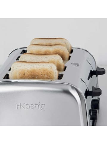HKoenig TOS14 Toaster für 4 Scheiben Toast