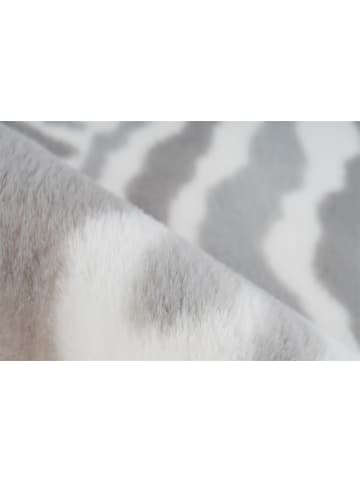 Arte Espina Hochflor Teppich Rabbit in grau - weiß - rechteckig