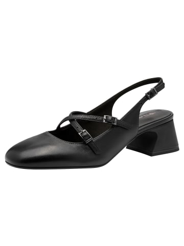 Tamaris Slingpumps in BLACK LEATHER