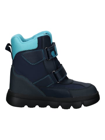 Geox Stiefelette in Türkis/Navy