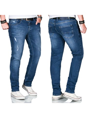 Alessandro Salvarini Jeans A. Salvarini Herren Jeans Multi AS160-AS165 in Dunkelblau