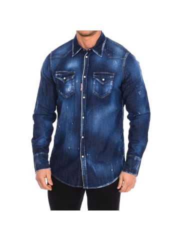 Dsquared2 Hemd in Blue