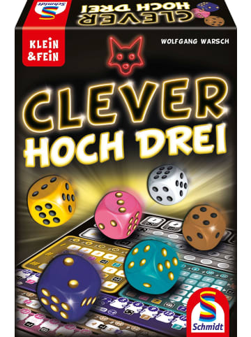 Schmidt Spiele Clever hoch Drei | Familienspiele