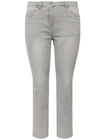 Ulla Popken Jeans in light grey denim