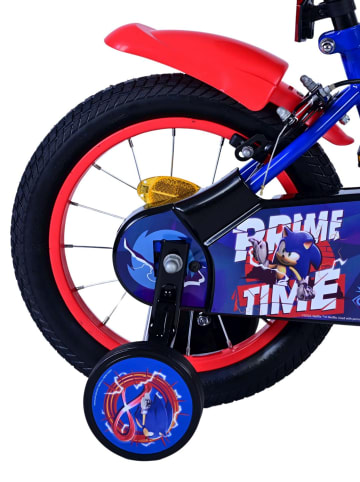 Volare Kinderfahrrad Sonic Prime 14 Zoll, ohne Rücktrittbremse in blau