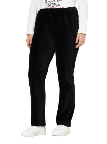 Ulla Popken Schlupfhose in schwarz