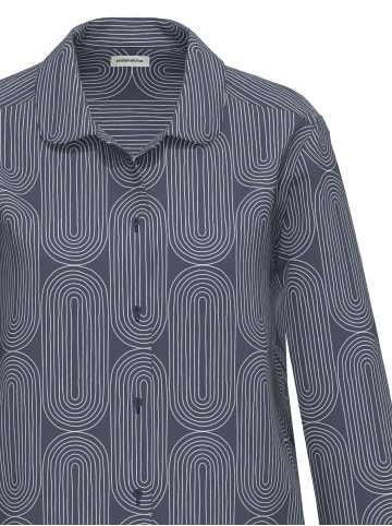 Seidensticker Pyjama Lang in nightblue