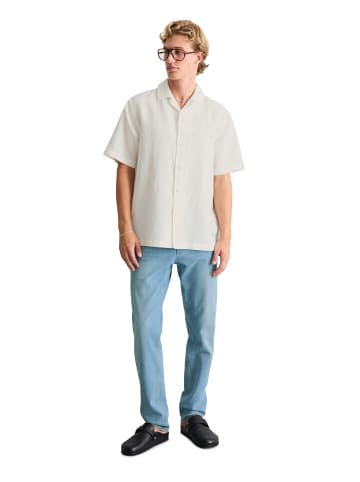 Marc O'Polo DENIM Crayfish Capsule Kurzarmhemd in Silky White