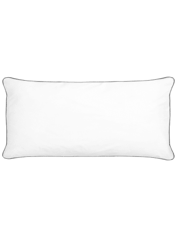 Beliani Kissen PELISTER in Weiß - (W) 80 x (H) 5 x (L) 40 cm
