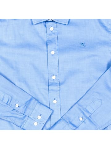 Hackett London Hemd in Blue