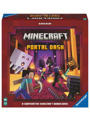 Ravensburger Strategiespiel Minecraft Portal Dash Ab 10 Jahre in bunt