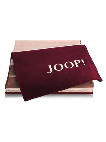 JOOP! JOOP! Wohndecke Grate in rouge