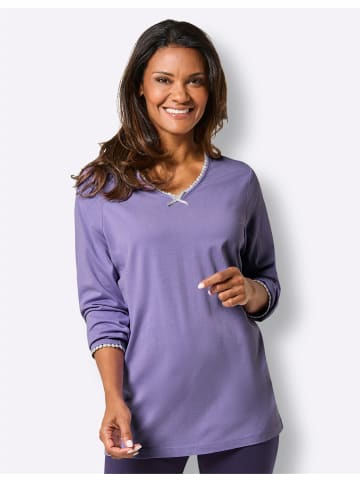 WITT WEIDEN Schlafanzug-Shirt in lavendel