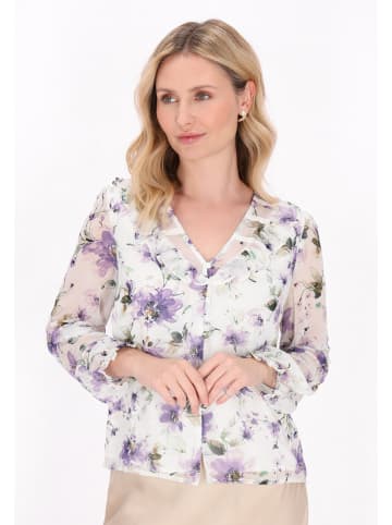 Usha Women Blouse in violet multicolor