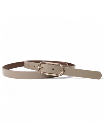 FRONHOFER Ledergürtel in Taupe