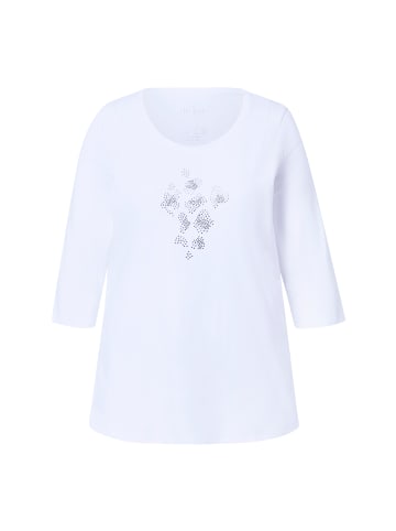 Ulla Popken Shirt in schneeweiß