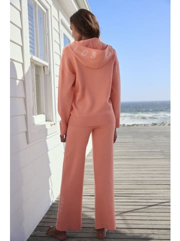 ELBSAND Strickjacke in aprikose
