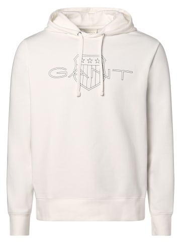 Gant Kapuzenpullover in ecru