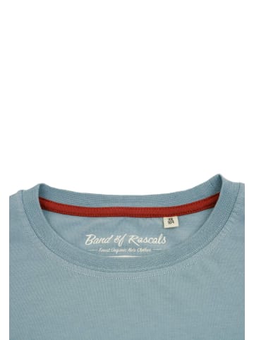 Band of Rascals T-Shirt " Writing " in arctic-blue