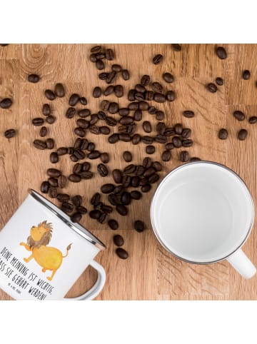 Mr. & Mrs. Panda Haferl Mutig zu seinen Meinungen stehen mit Spruch in Weiß