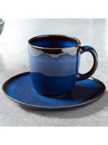 like. by Villeroy & Boch Kaffeetasse 6 Stk Lave bleu in blau