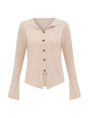 SANIKA Damen Strickjacke in Beige