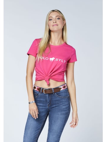 Polo Sylt T-Shirt in Pink