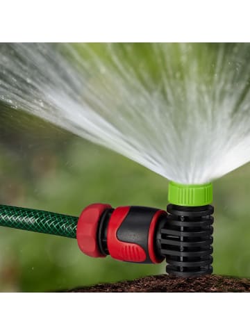 relaxdays 3x Sprühregner in Grün/ Schwarz