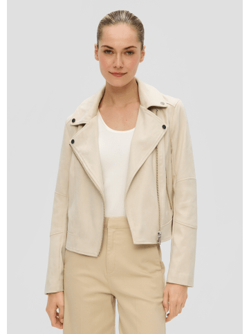 s.Oliver BLACK LABEL Outdoor-Jacke langarm in Beige