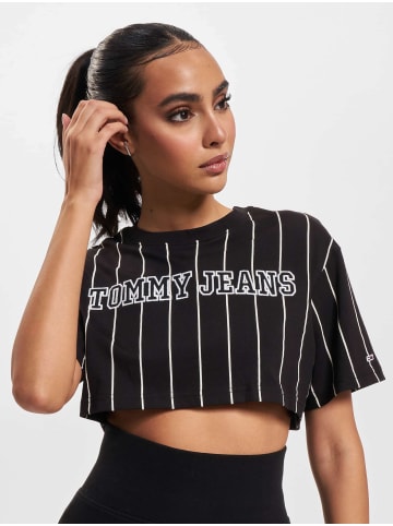 Tommy Hilfiger Cropped T-Shirts in pinstripe