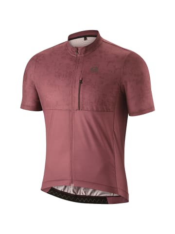 Gonso Presegno He-Bikeshirt-1/2-FZ in Dunkelrot