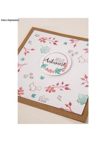 Rayher Clear Stamps - Herbstwald in farblos