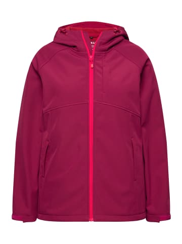Ulla Popken Softshelljacke in magenta