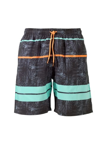 BECO the world of aquasports Badeshorts BEactive Night Jungle Schwimmshorts in schwarz-mehrfarbig