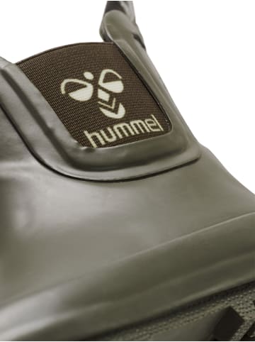 Hummel Gummi Stiefel Rubber Boot Draußen Kinder in DARK OLIVE
