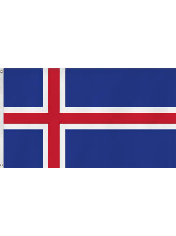normani Fahne Länderflagge 90 cm x 150 cm in Island