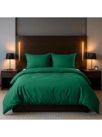 Traumschlaf Bettwäsche Pure in dunkelgrün