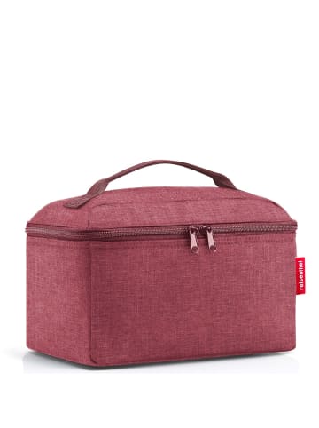 Reisenthel travelling - Beautycase 27 cm (leo vanilla) in twist maroon