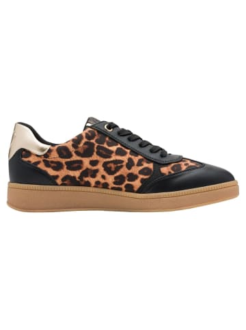 Marco Tozzi Sneaker in BLACK/LEO