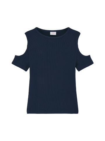 s.Oliver T-Shirt kurzarm in Blau