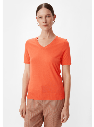 comma T-Shirt kurzarm in Orange