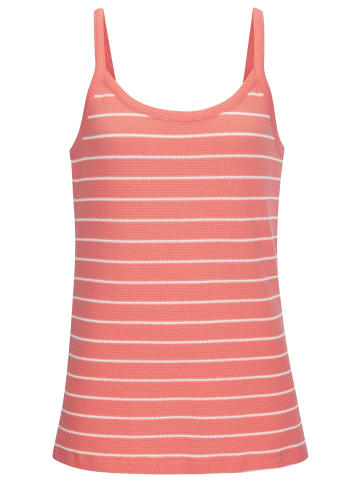 Vivance Trägertop in apricot, weiß