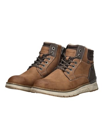 Tom Tailor Stiefelette in Braun