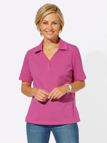 WITT WEIDEN Poloshirt in fuchsia