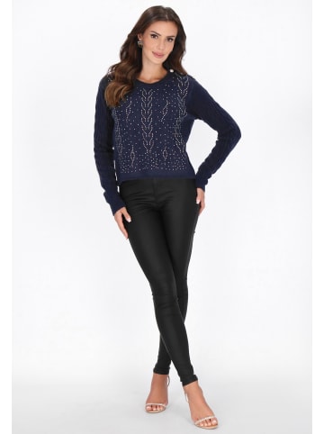 faina Women Sweater in navy